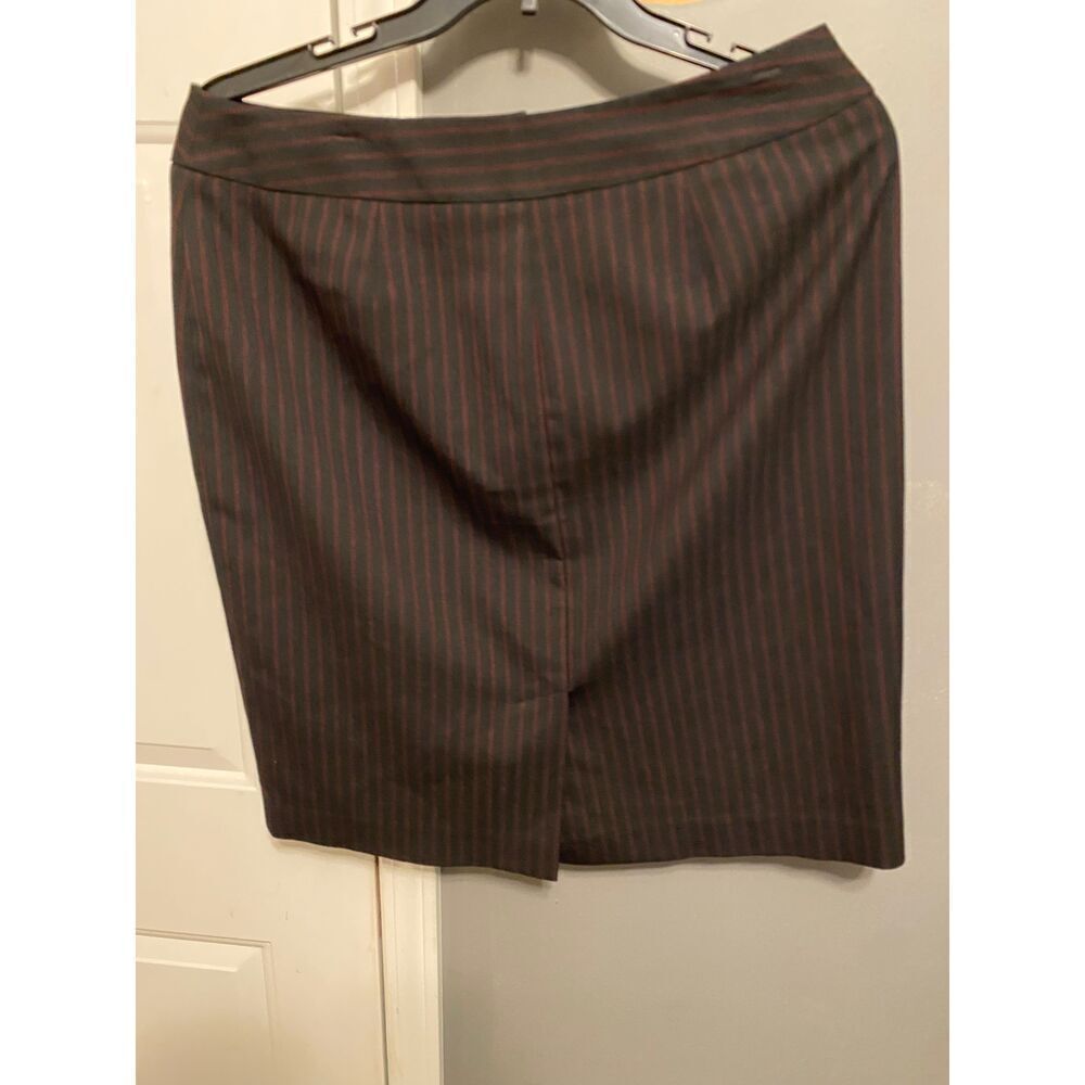 Black and Red Nine & Company Pencil Skirt Size 14